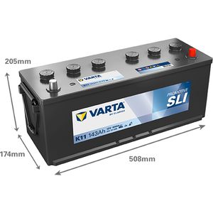 K11 VARTA PROMOTIVE HEAVY DUTY  12V 143Ah 643107090